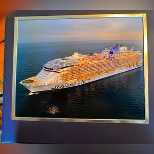 Royal Caribbean Frame and Professional Pictures of Wonder of the Seas